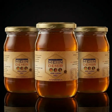 Süzme Çiçek Balı 3x500 Gr
